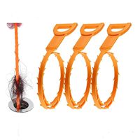 3 Pack 25 Inch Hair snake Tool Drain Opener Hair Clog Remover sink snake for Sewer Kitchen Sink Bathroom Tub Toilet Clogged Drains Relief Cleaning Tool