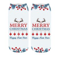 Franterd Women Girl Men 3D Christmas Socks Anti-Slip Floor Carpet Socks Slipper Sock Sports Xmas Socks, Fun Colorful Festive,Multi Style