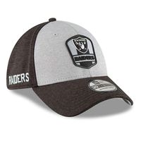 New Era Oakland Raiders Sideline Away 39THIRTY Stretch Fit Hat, Large/X-Large