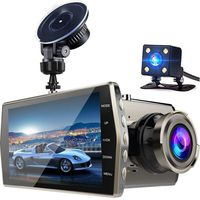 Dash Cam - 1080P Full HD Car DVR Dashboard Camera, Driving Recorder with 4 Inch LCD Screen, 170 Degree Wide Angle, WDR, G-Sensor, Motion Detection, Loop Recording
