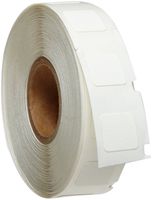 Brady CL-305-502 I.D. PRO Plus, LS2000 and BradyMarker XC Plus 0.5" Width x 0.5" Height, B-502 Repositionable Vinyl Cloth, Matte Finish White Label (500 per Roll)