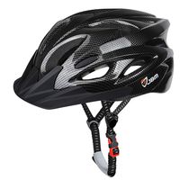 JBM Adult Cycling Bike Helmet Specialized for Men Women Safety Protection CPSC Certified (18 Colors) Black/Red/Blue/Pink/Silver Adjustable Lightweight Helmet with Reflective Stripe and Removal