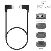 Lightning to USB Cable for DJI Spark Mavic Pro2 Zoom Mavic Air[1ft]