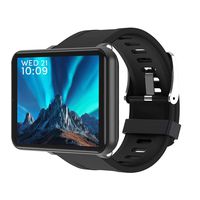 MeterMall Electronics Goods for LEMFO LEMT 4G Smart Watch 2.8 Inch Big Screen 2700MAH 5 Million Pixels GPS Call Watch Black (3+32G)