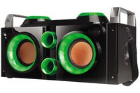QFX PBX-505200BTGRN Portable Bluetooth Party PA System/Boom Box - Green