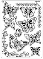 Pergamano 1702400 Multi Grid 17, Butterflies