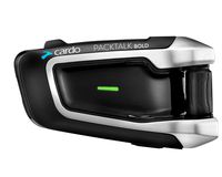 Cardo DMC/Bluetooth PACKTALK BOLD Motorcycle Communication and Entertainment System With Natural Voice Operation, Sound By JBL, Connect 2 to 15 Riders (Single Pack) Black