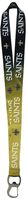 Pro Specialties Group NFL New Orleans Saints Ombre Lanyard, Black/Gold, Onse Size