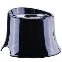 Super Design Elevated Dog Bowl Raised Dog Feeder for Food and Water 2.5 Cup Black