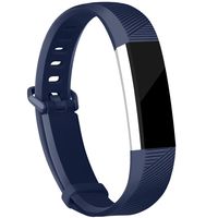 iGK Replacement Bands Compatible for Fitbit Alta and Fitbit Alta HR, Newest Adjustable Sport Strap Smartwatch Fitness Wristbands Navy Large