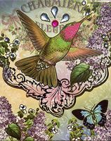 Divinity Hummingbird Gem Gold Foil Pocket Notepad, Always Believe 24935