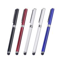 Wowlife 2-in-1 Slim Stylus Pens Universal Touch Screen Capacitive Pen for Kindle/iPad/iPad Air/iPad Mini/Sumsang/LG/iPhone - Pack of 5 Colors