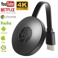 4K&1080P WiFi Display Dongle, HDMI Wireless Display Adapter Mobile Screen Mirroring Receiver from Phone to Big Screen for iPhone Mac iOS Android to TV, Support Miracast Airplay DLNA