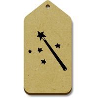 Azeeda 10 x 'Magic Wand' 66mm x 34mm Gift Tags (TG00005964)