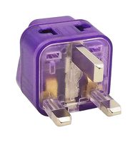 Regvolt's AC POWER TRAVEL ADAPTER PLUG for United Kingdom UK, England, Ireland, Scotland, Malaysia, Hong Kong. Grounded 2 in 1 Plug Adapter!