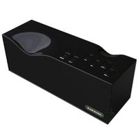 Wireless Speaker, Megadream Crystal Stereo Bass Resonator Speaker with 2000mAh Rechargeable Battery, Mic, FM Radio, 3.5mm, USB, TF Card Function Mode for Phones Tablet Laptop PC Computer Notebook