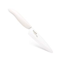 Kyocera Advanced Ceramic Revolution Series 4.5-inch Utility Knife, White Handle, White Blade