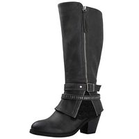 GLOBALWIN Women's 18YY32 Grey Fashion Boots 6.5M