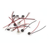 10pcs 6mm x 3.5mm Mini Electret Microphone Condenser Pickup w Lead