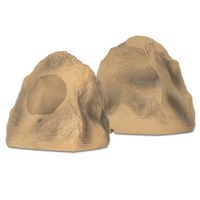 Acoustic Audio B4RS Sandstone Rock Speaker Pair Outdoor Weatherproof Full Range Speakers