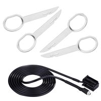 1 Set 12Pin Car Auxiliary Audio Cable Female Jack AUX-in Line For Ford Focus Galaxy C-Max S-Max Transit Fiesta Fusion Etc