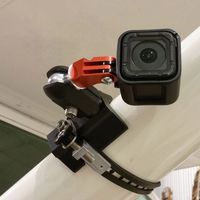 Rock Steady Strut/Skid GoPro Ball Mount and Steel Strap