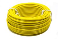 Audiopipe 50' Feet 16 Gauge Yellow Primary Remote Wire Car Auto Power Cable