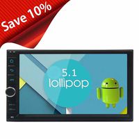 EinCar 7'' Capacitive Screen Car Stereo 16GB ROM Android 5.1 Head Unit Intel Quad Core Double Din Touch Screen in Dash Radio Auto GPS Navigation with Bluetooth WiFi 1080p Video Airplay