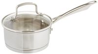 Cuisinart 8919-14 Professional Stainless Saucepan with Cover, 1-Quart