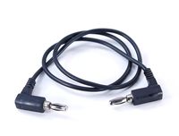 SEOH Stackable Black Banana Plug Lead
