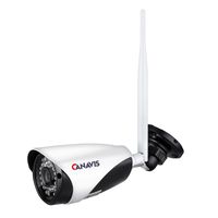 CANAVIS 720p 1.0mp Megapixel WiFi Wireless Bullet Camera with IR Night Vision for Wireless Security Camera System