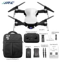 Thboxes JJRC X12 GPS Drone 5G WiFi FPV Brushless Motor 1080P HD Camera GPS Dual Mode Positioning Foldable RC Drone Quadcopter RTF White