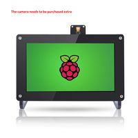 Raspberry Pi 7 Inch Monitor HDMI - SunFounder 7" 1024×600 HD LCD Display Screen Built in Speaker for Raspberry Pi 3 Model B+ 3B 2B B+ with RPi Case Holder