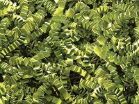 Crinkle Paper Shred for Packaging Gift Box/Basket Filler 10-Ounce Bag Bulk Buy !! Choose Color (Green Tea)