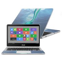 MightySkins Skin Compatible with Asus Chromebook Flip C302CA 12.5" (2016) - Im Really A Mermaid | Protective, Durable, and Unique Vinyl Cover | Easy to Apply, Remove | Made in The USA