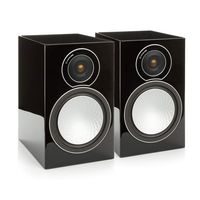 Monitor Audio - Silver Series 2 - 2-way Compact Loudspeakers - Pair - Black Oak