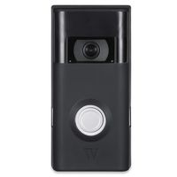 Wasserstein Colorful & Protective Silicone Skins for Ring Video Doorbell 2 - Protect and Camouflage your Ring Video Doorbell 2 with these UV light- and weather-resistant silicone skins (Black)