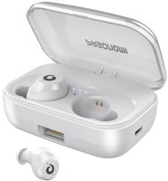 [2019 Version] Bluetooth Earbuds Wireless Headphones Bluetooth Headset Wireless Earphones IPX7 Waterproof Bluetooth 5.0 Stereo Hi-Fi Sound with 2200mA (White)