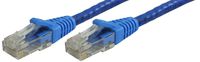 Lynn Electronics OLG10ABLB-001 Optilink CAT5E 1-Feet Patch Cord, Blue, 4-Pack