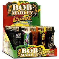 Bob Marley Licensed Curve Lighters - 50 Pack - Sereis A