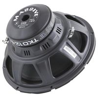 Massive Audio TKO124 TKO Series. 12 Inch, 600 Watt, 8mm Top Plate, Dual 4 Ohm Car Subwoofer. Sold Individually.