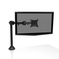 Seneca AV SD11 Full Motion Desktop Monitor Mount for 13"-27" Screens - 16" Extension, 180 degree Pan, 360 degree Swivel, 90 degree Tilt - VESA Compliant