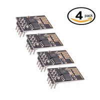 4Pcs ESP8266 Serial WiFi Module ESP-01 Updated Wireless Transceiver Board 3.3V for Arduino