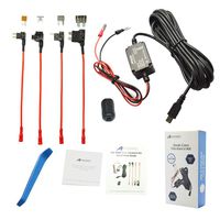 Meknic Dash Cam Hardwire Kit, 11.5FT Mini USB Hard Wire Kit Fuse for Car Dash Camera,12V-30V to 5V 2A Hardwire Dash Cam Kit with Battery Protection,Gift 4 Fuse Tap Cables(Operation Manual Included)