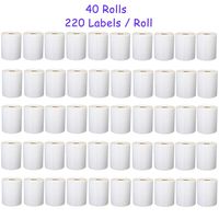 Dymo 1744907 Compatible 4XL Internet Postage 4" x 6" Shipping Labels (40 Rolls)