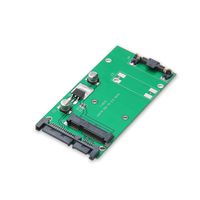 IO Crest 70mm mSATA SSD to 2.5" SATA III Adapter Components SI-ADA40067