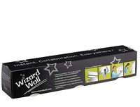 Wizard Wall | White 27.5" x 40' Roll, Static Cling, Dry Erase Whiteboard Sheets with Tear-Free Slide Cutter