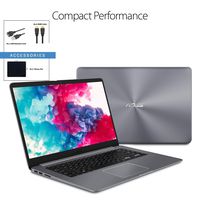 ASUS VivoBook 15.6" FHD IPS LED Flagship WideView Laptop w/ Accessories | AMD Quad Core A12-9720P | 16GB RAM | 512GB SSD | Fingerprint Reader | USB-C | 802.11ac | Windows 10