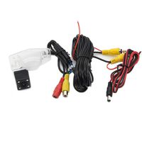 RED WOLF Rear View Backup Camera CMOS Waterproof 170 Degree Wide Angle With IR Night Vision For Honda CRV 2007-2008, Odyssey 2009-2011, Fit/Jazz (Hatchback)/CrossTour 2011-2012