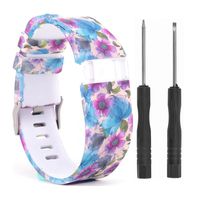 VAN-LUCKY Silicon Replacement Bands Strap Bracelet Wristband for Fitbit Charge HR Band Accessories Large (NOT fit Fitbit Charge, Fitbit Charge 2)